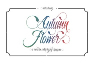 Autumn Flower: A Handwritten Font That Feels Like Home