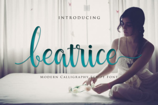 Beatrice: A Handwritten Font with Rhythm and Warmth