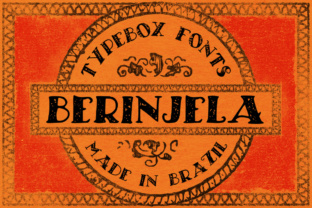 Berinjela: A Hand-Drawn Script Font That Feels Like a Market Sign