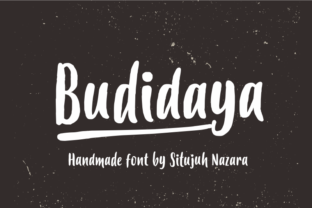 Budidaya: A Handcrafted Script Font for Purposeful Web Design