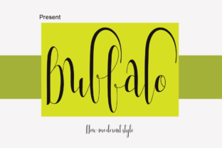 Buffalo Font: A Playful Script Typeface for Digital Branding