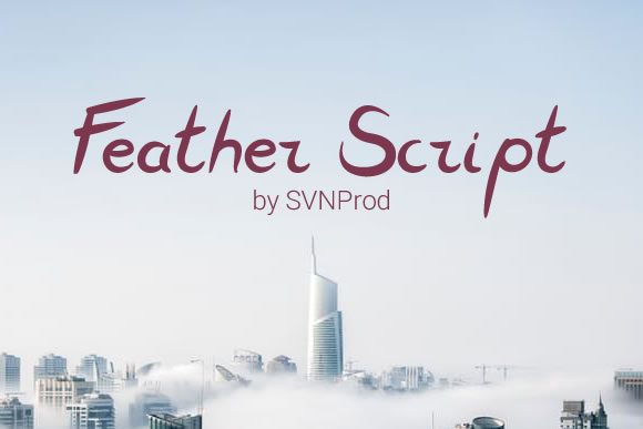 Feather Script: A Gentle, Elegant Typeface for Thoughtful Design