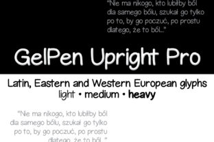 GelPen Upright Pro: A Friendly, Polished Script Font for Small Business Branding