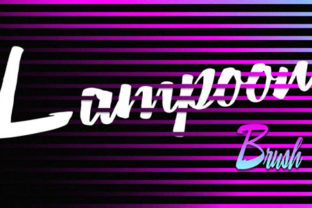 Lampoon Brush: A Retro Script Font That Elevates Real Small Business Branding