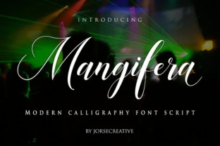 Mangifera Script: An Elegant Calligraphy Font for Thoughtful Branding