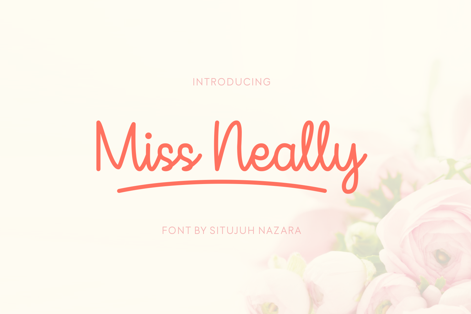 Miss Neally: A Refined Script Font for Editorial Warmth