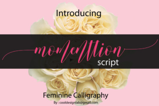 Momenttion: A Premium Script Font That Elevates Real Small Business Branding