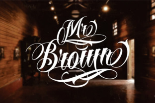 Mr Brown: A Thoughtful Script Font for Editorial Warmth