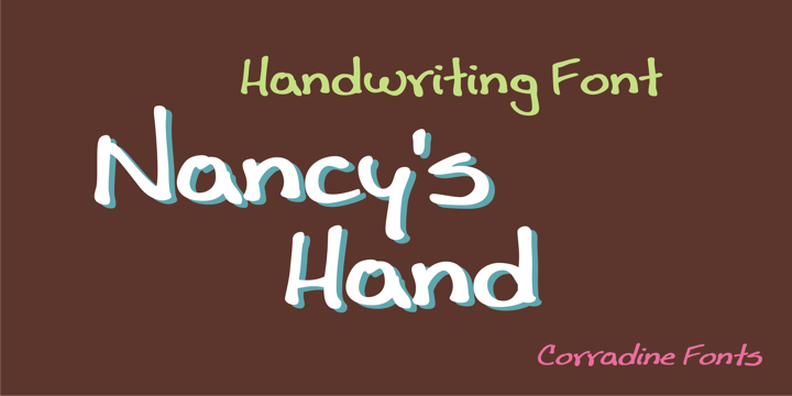 Nancy s Hand Family: A Thoughtful Script Font for Editorial Warmth