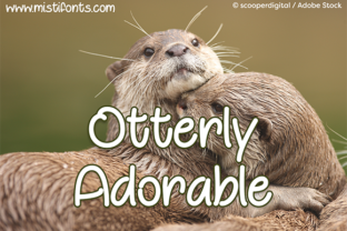 Otterly Adorable: A Playful Script Font for Warm, Handcrafted Brand Identities