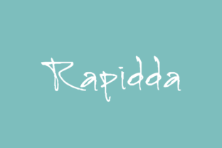 Rapidda Family: A Script Font That Speaks Before You Scroll