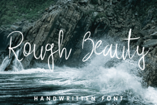 Rough Beauty: A Handwritten Font That Feels Human, Not Haphazard