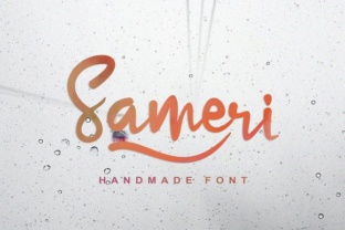 Sameri: A Smooth Hand-Marker Script Font for Campaign Headlines