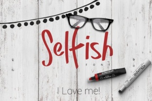 Selfish: A Playful Script Font for Editorial Charm
