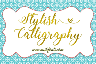 Stylish Calligraphy: A Refined Script Font for Thoughtful Branding