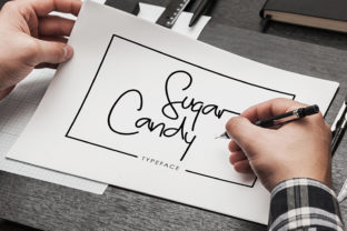 Sugar Candy Font: A Handwritten Script That Cuts Through the Feed