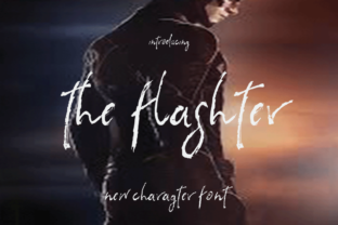The Flashter: A Thoughtful Handwritten Script Font for Editorial Moments