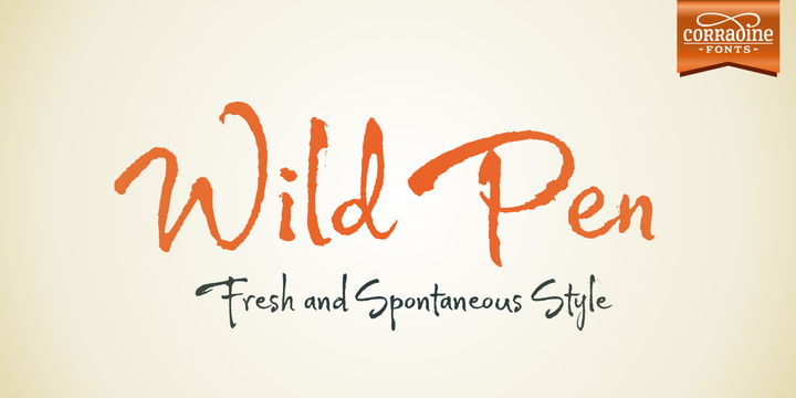 Wild Pen Family: A Handwritten Font That Feels Human